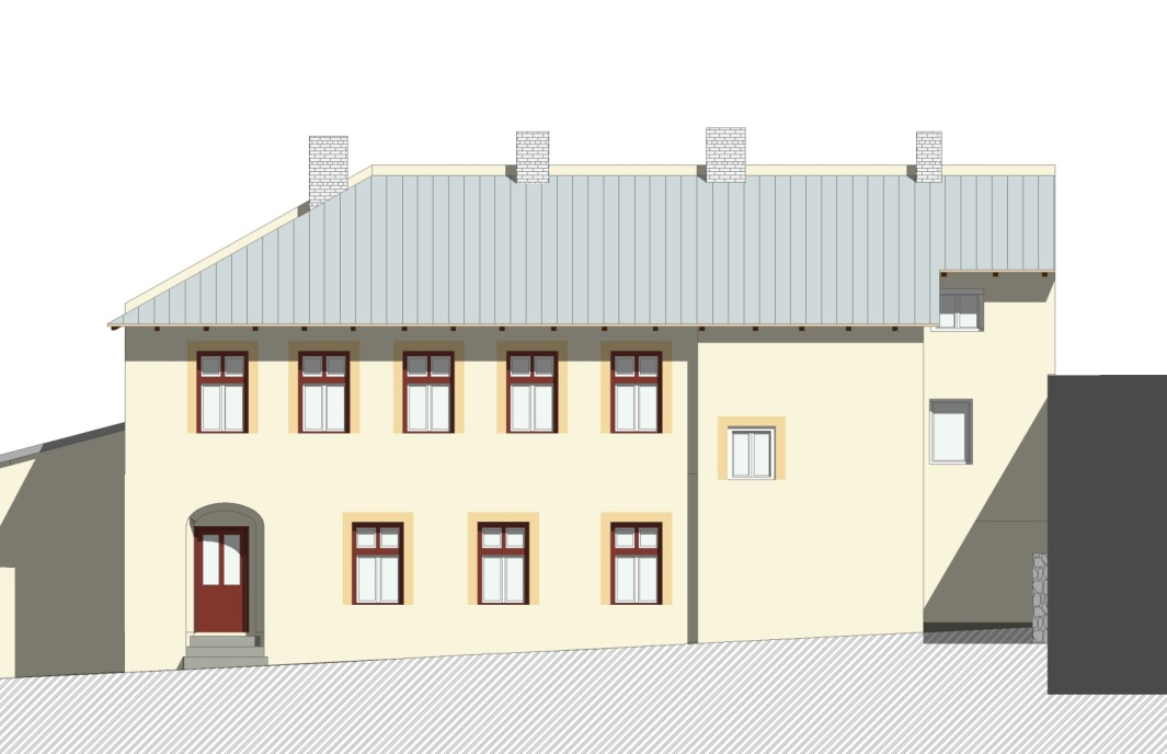 Úprava přístavby a renovace domu č. p. 76, Bílovec