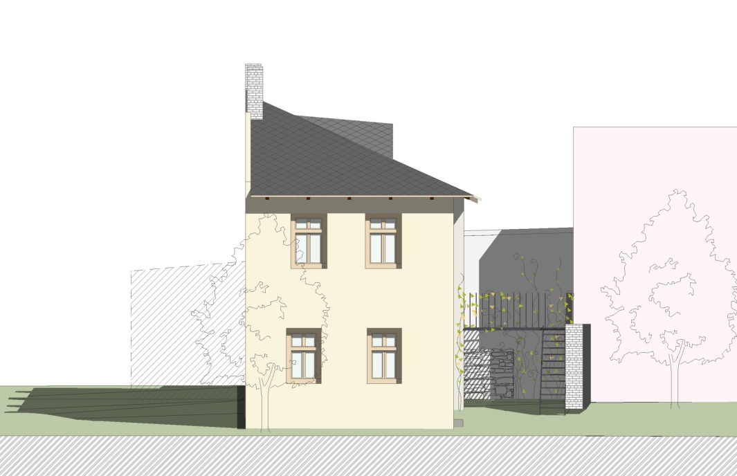 Úprava přístavby a renovace domu č. p. 76, Bílovec