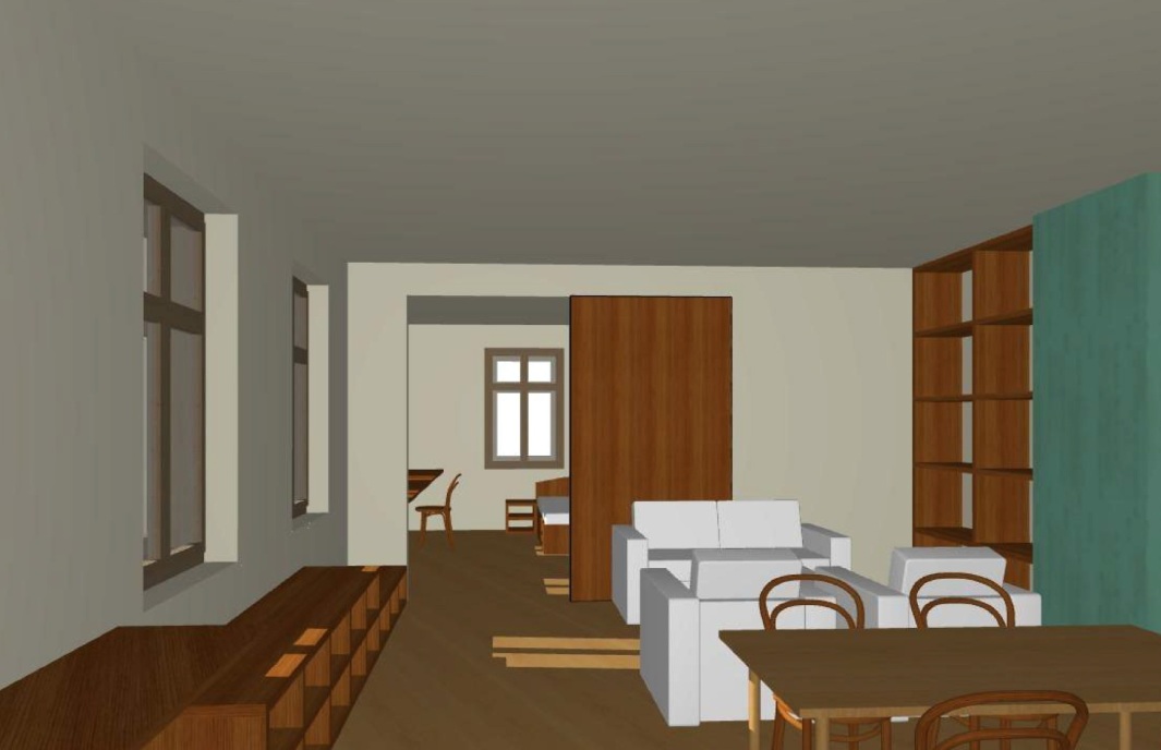 Úprava přístavby a renovace domu č. p. 76, Bílovec